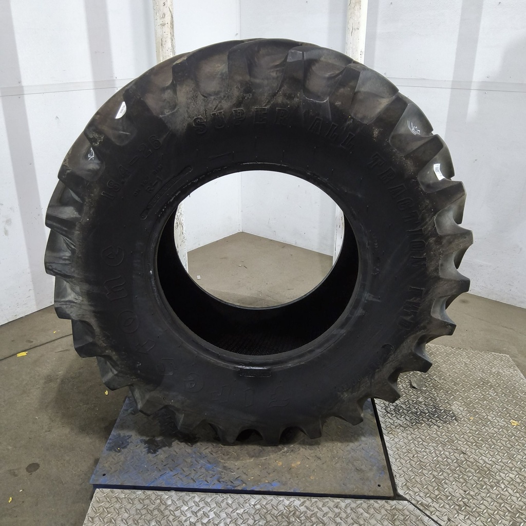 18.4-26 Firestone Super All Traction FWD R-1 E (10 Ply), 140A8 90%