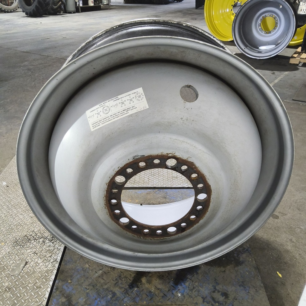 18"W x 42"D, Case IH Silver Mist 20-Hole Dolly Dual , -15.12" Offset