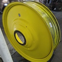 12"W x 54"D, John Deere Yellow 10-Hole Formed Plate , -9.25" Offset