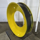 12"W x 54"D, John Deere Yellow 12-Hole Stub Disc , -3.38" Offset