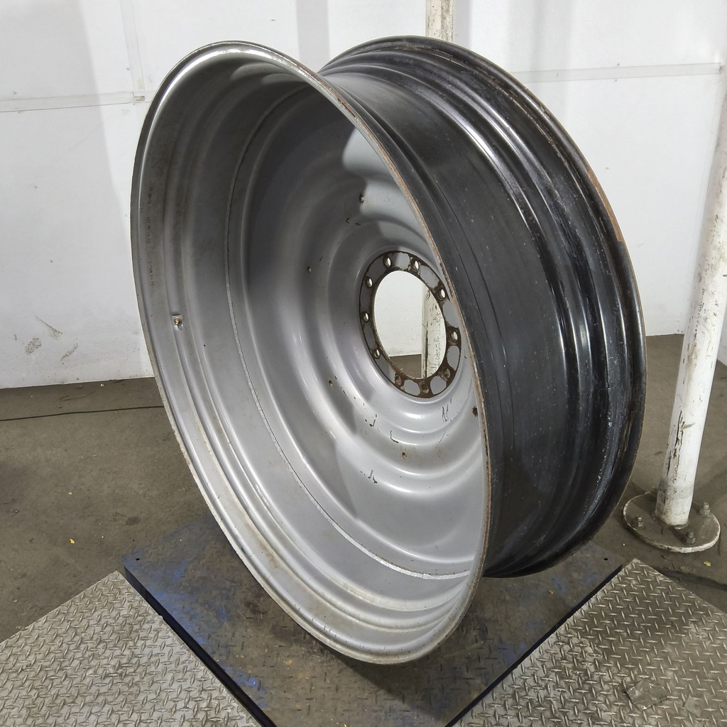 15"W x 50"D, Case IH Silver Mist 10-Hole Formed Plate , -9.25" Offset