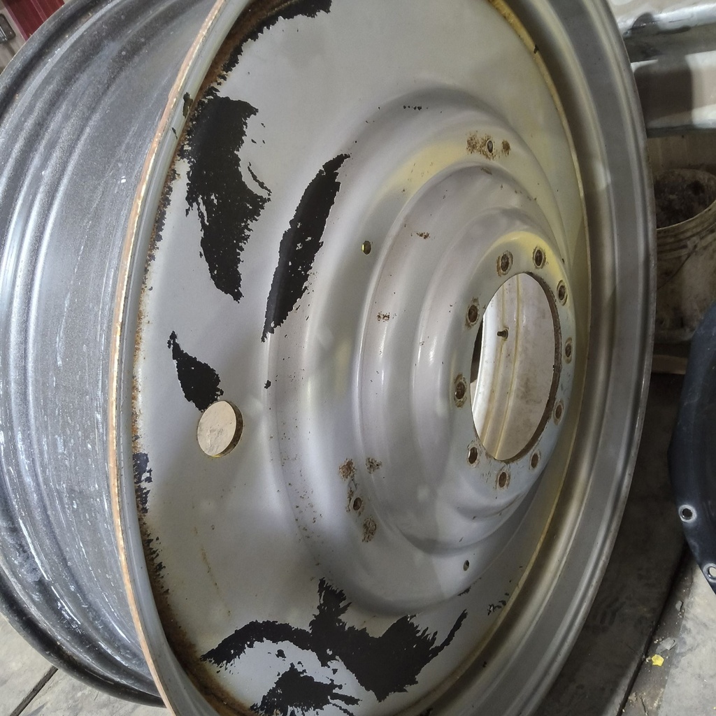 15"W x 50"D, Case IH Silver Mist 10-Hole Formed Plate , -9.25" Offset