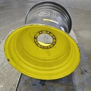 30"W x 30"D, John Deere Yellow 8-Hole Formed Plate , 1.25" Offset
