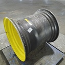 30"W x 30"D, John Deere Yellow 8-Hole Formed Plate , 1.25" Offset