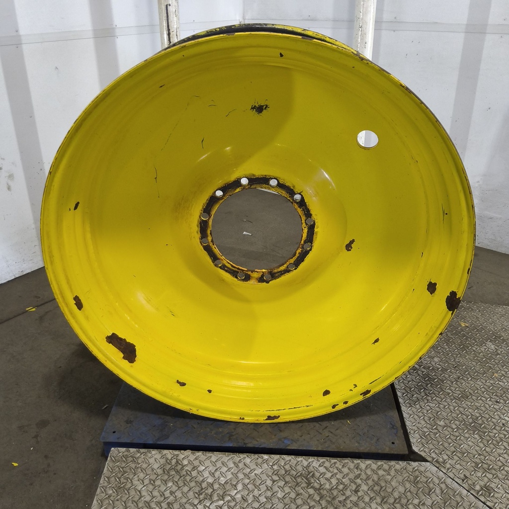 13"W x 46"D, John Deere Yellow 12-Hole Bubble Disc , 1.62" Offset