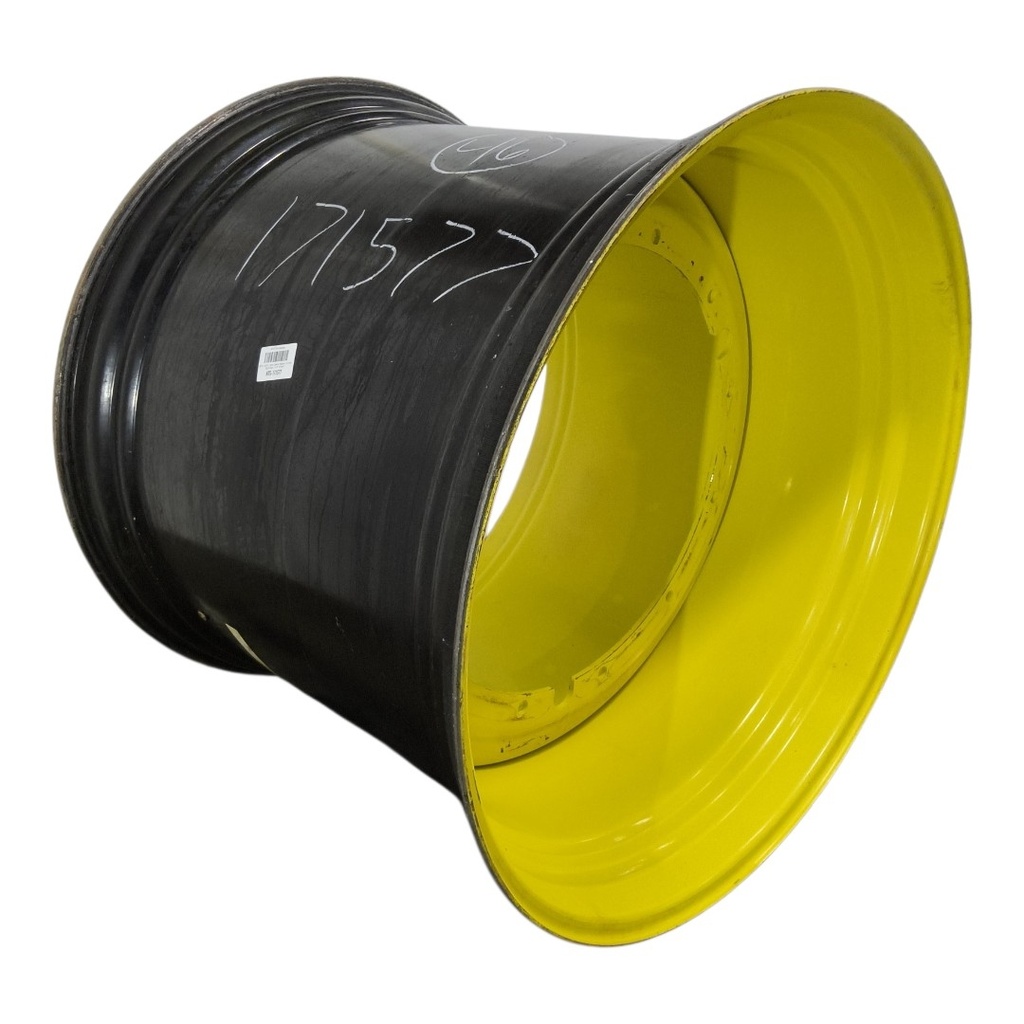 38"W x 46"D, John Deere Yellow 12-Hole Stub Disc , -6.5" Offset