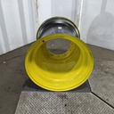 36"W x 32"D, John Deere Yellow 12-Hole Formed Plate , -9.88" Offset