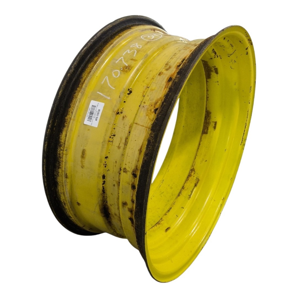 14"W x 34"D, John Deere Yellow Deep Well W/Drive Lugs