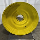 15"W x 50"D, John Deere Yellow 10-Hole Formed Plate , -6.75" Offset
