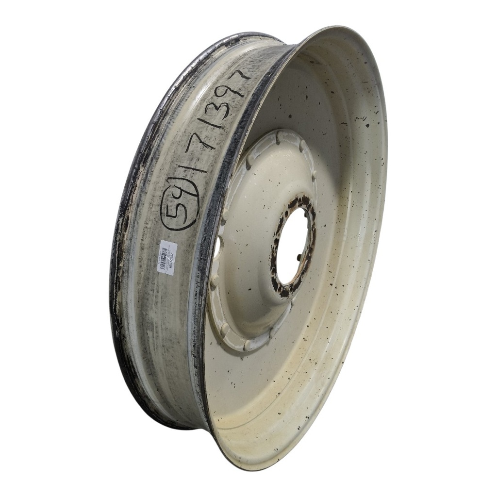 10"W x 54"D, Versatile / Cream White 12-Hole Stub Disc , 2.75" Offset