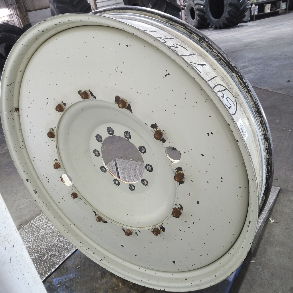 10"W x 54"D, Versatile / Cream White 12-Hole Stub Disc , 2.75" Offset