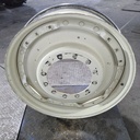10"W x 38"D, Versatile / Cream White 12-Hole Waffle Wheel (Groups of 3 bolts)