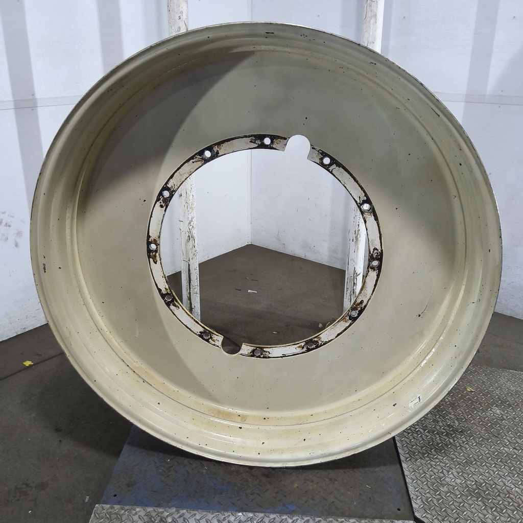 10"W x 54"D, Versatile / Cream White 12-Hole Stub Disc , 2.75" Offset