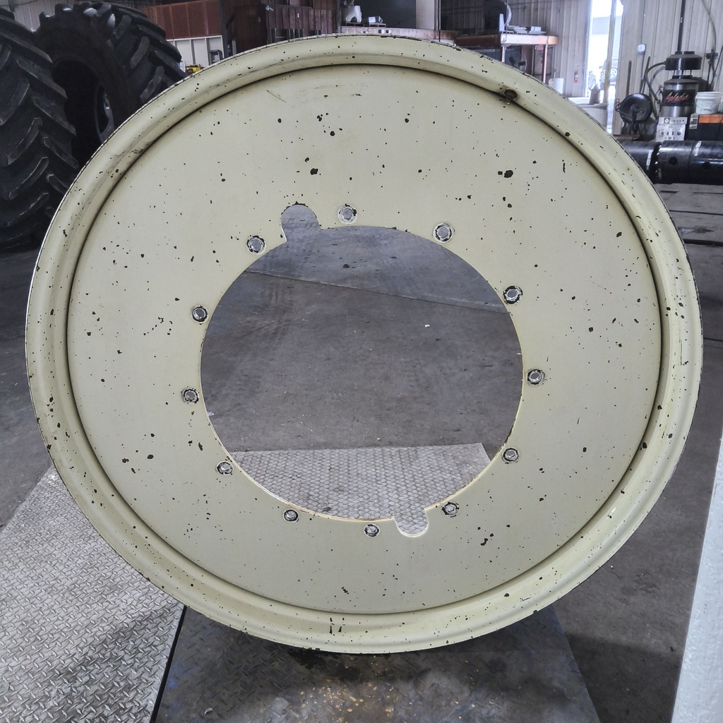 10"W x 54"D, Versatile / Cream White 12-Hole Stub Disc , 2.75" Offset