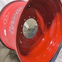 23"W x 38"D, Fendt/Agco Red 12-Hole Formed Plate , -2.69" Offset