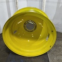18"W x 42"D, John Deere Yellow 20-Hole Dolly Dual , -15" Offset