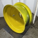 18"W x 42"D, John Deere Yellow 20-Hole Dolly Dual , -15" Offset