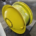 18"W x 42"D, John Deere Yellow 20-Hole Dolly Dual , -15" Offset