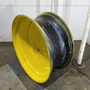 18"W x 42"D, John Deere Yellow 20-Hole Dolly Dual , -15" Offset
