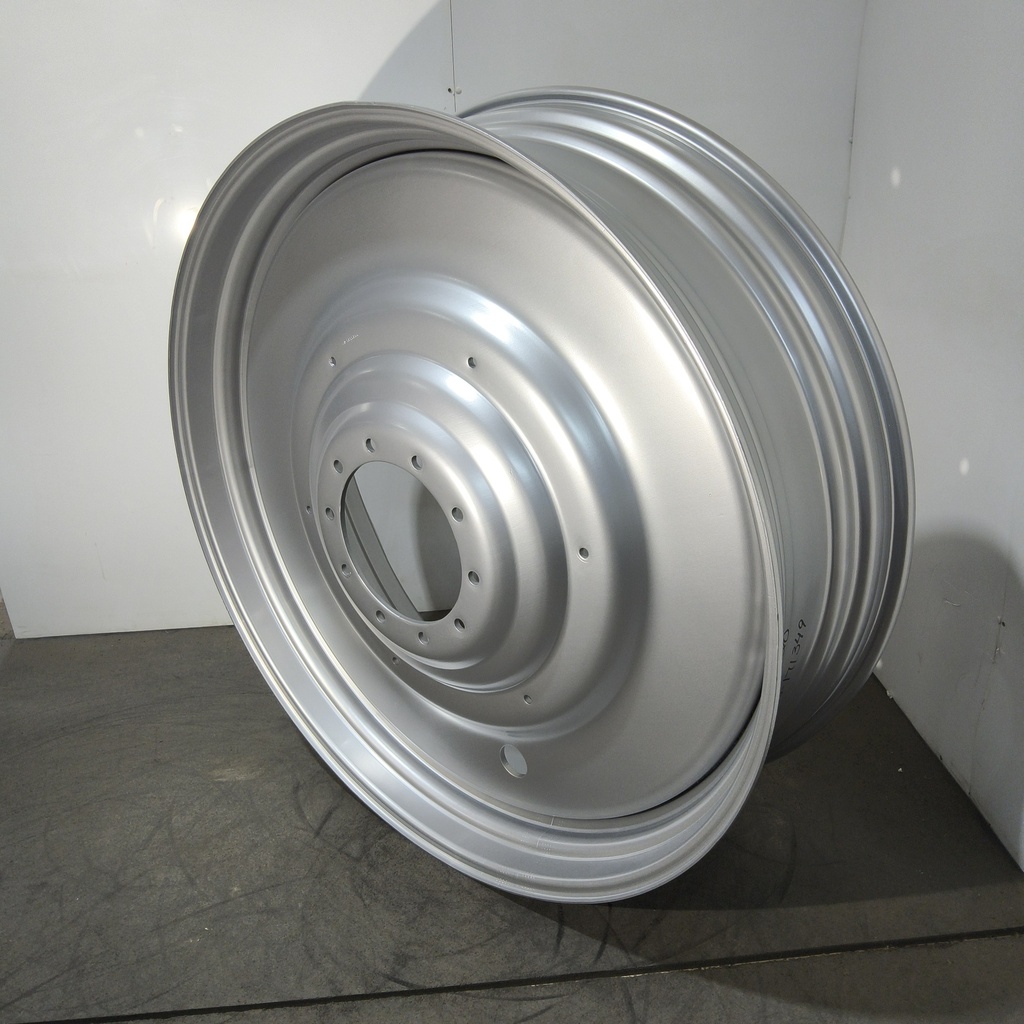 15"W x 50"D, Case IH Silver Mist 10-Hole Formed Plate , -9.06" Offset
