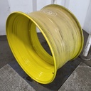 23"W x 38"D, John Deere Yellow 12-Hole Stub Disc , -3.75" Offset