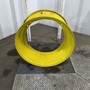 15"W x 34"D, John Deere Yellow 12-Hole Waffle Wheel (Groups of 3 bolts)