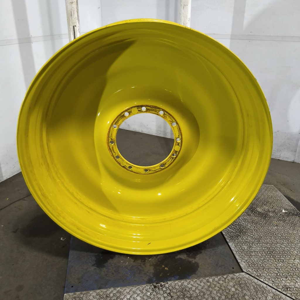 13"W x 50"D, John Deere Yellow 12-Hole Bubble Disc , 1.25" Offset