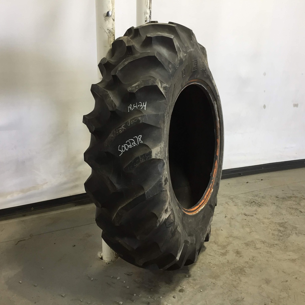 18.4/-34 Goodyear Farm Dyna Torque II R-1, D (8 Ply) 99%