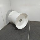 25"W x 26"D, Ford / New Holland White 8-Hole Flat Plate , -8.5" Offset