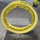 10"W x 38"D, John Deere Yellow 12-Hole Stub Disc , 2" Offset