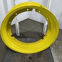 10"W x 38"D, John Deere Yellow 12-Hole Stub Disc , 2" Offset