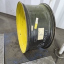 18"W x 38"D, John Deere Yellow 10-Hole Formed Plate , -3.12" Offset