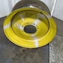 15"W x 30"D, John Deere Yellow 8-Hole Formed Plate , 4.62" Offset