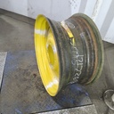 15"W x 30"D, John Deere Yellow 8-Hole Formed Plate , 4.62" Offset