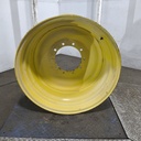 21"W x 32"D, John Deere Yellow 10-Hole Formed Plate , -3" Offset