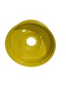 16"W x 46"D, John Deere Yellow 10-Hole Formed Plate , -6.88" Offset