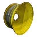 20"W x 42"D, John Deere Yellow 10-Hole Formed Plate , -12.38" Offset