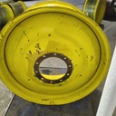 20"W x 42"D, John Deere Yellow 10-Hole Formed Plate , -12.38" Offset