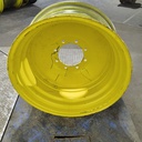 15"W x 30"D, John Deere Yellow 8-Hole Formed Plate , 4.62" Offset