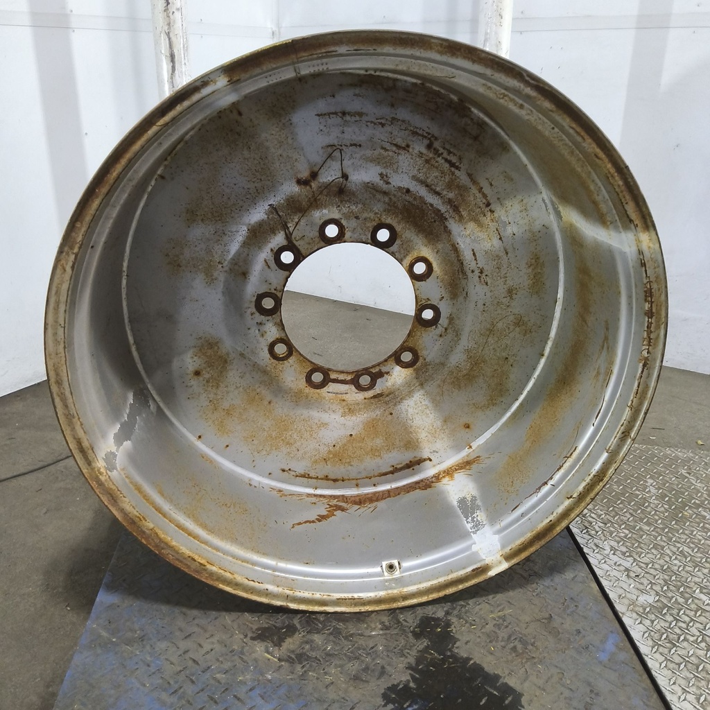 18"W x 38"D, Case IH Silver Mist 10-Hole Formed Plate , -3.06" Offset