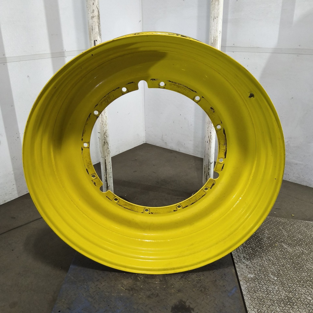 15"W x 50"D, John Deere Yellow 12-Hole Stub Disc , -3.12" Offset