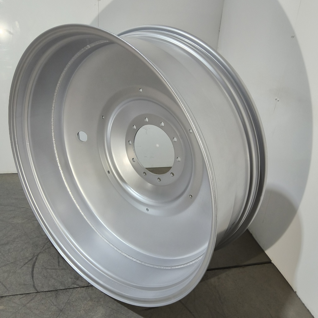 16"W x 46"D, Case IH Silver Mist 10-Hole Formed Plate , -9.19" Offset