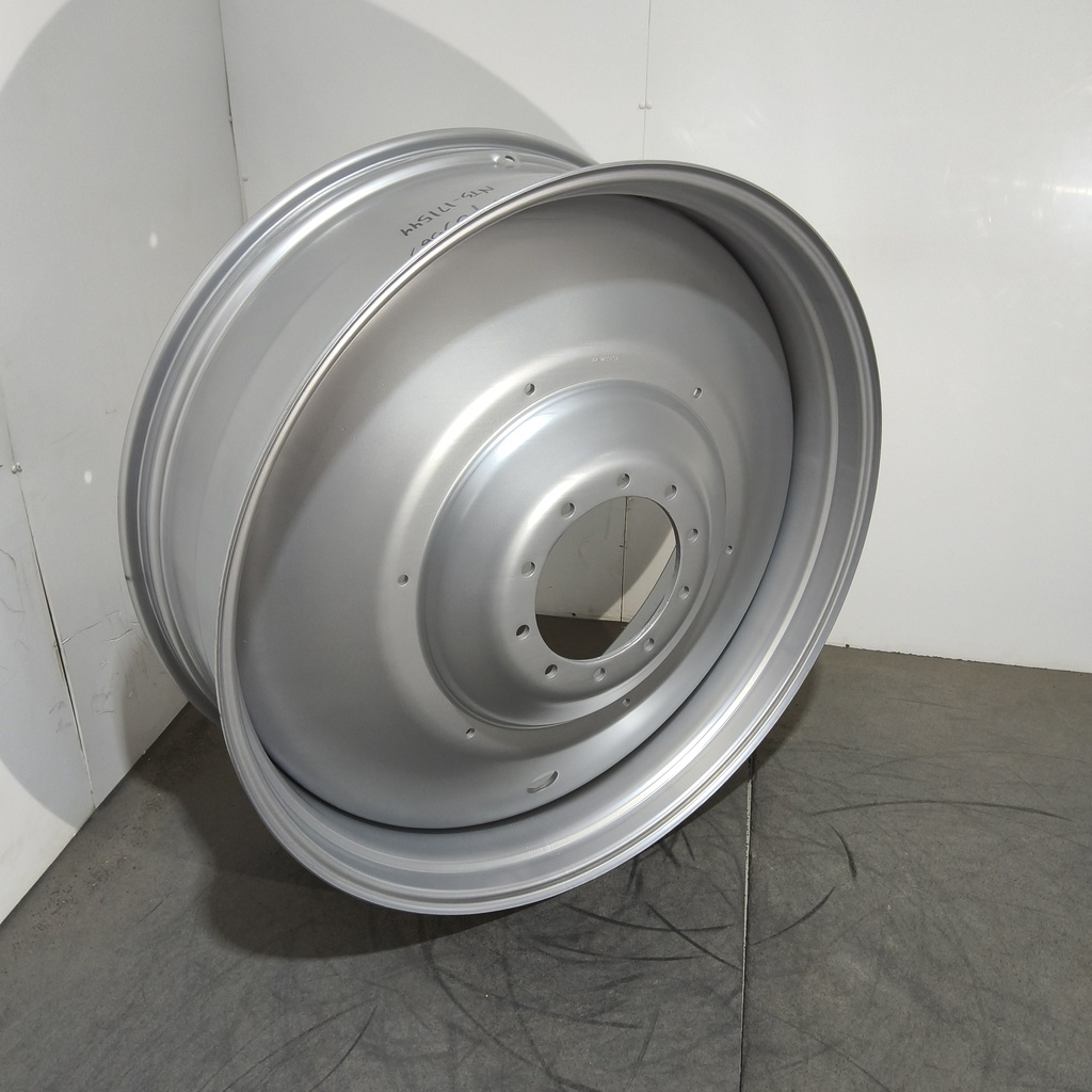 16"W x 46"D, Case IH Silver Mist 10-Hole Formed Plate , -9.19" Offset