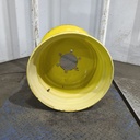 20"W x 22.5"D, John Deere Yellow 6-Hole Formed Plate , -1.88" Offset