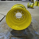 16"W x 16.1"D, John Deere Yellow 8-Hole Implement , 0.88" Offset