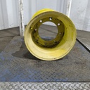 18"W x 16.1"D, John Deere Yellow 8-Hole Implement , 0.12" Offset