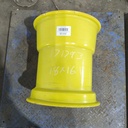 18"W x 16.1"D, John Deere Yellow 8-Hole Implement , 0.12" Offset