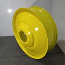 12"W x 46"D, John Deere Yellow 10-Hole Formed Plate , -10.5" Offset