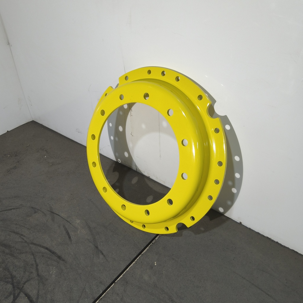 12-Hole Waffle Disc (Groups of 3 Bolts)HD Center for 28"-30" Rim, John Deere Yellow