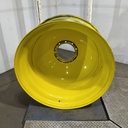 18"W x 42"D, John Deere Yellow 10-Hole Dolly Dual , -15.38" Offset